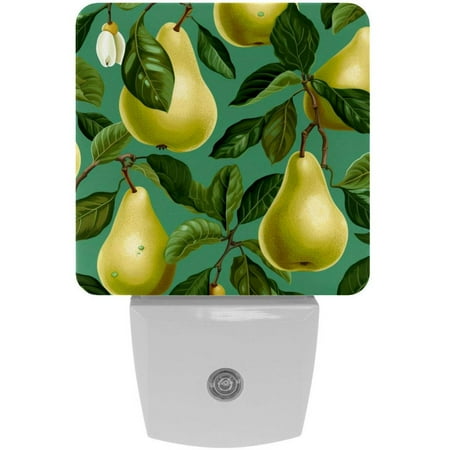 

Pears LED Square Night Lights - Stylish and Convenient Illumination for Any Space - Pack of 2