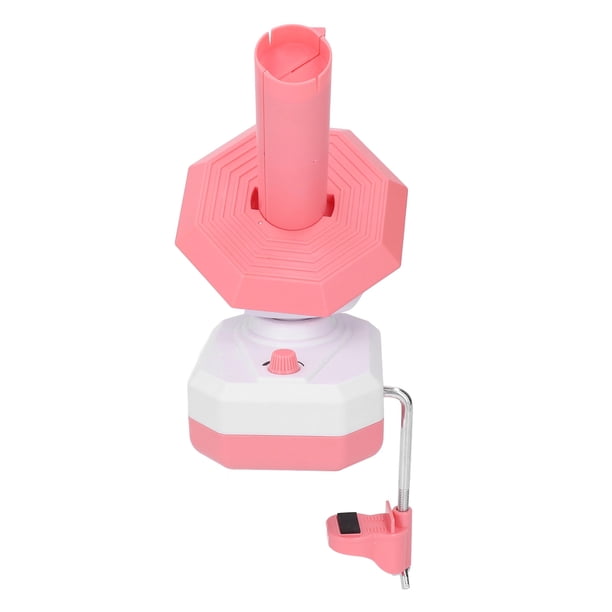 M Buder Devanador Eléctrico de Bolas de Estambre Hilo para Ganchillo y Tejido Automático Reutilizable Accesorios de Costura Rosa