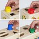 thumbnail image 3 of 1Set de madera geométrico desbloqueo juguete interactivo juguetes Montessori educativo bebé niño pequeño geometría sensorial juguete educativo, 3 of 3