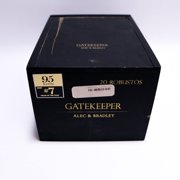 Gatekeeper Robustos Empty Wood Cigar Box 6 x 4.5 x 3.5
