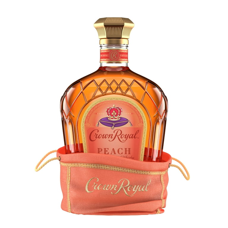 Crown  Peach   クラウンローヤル　ウィスキー ピーチ味 Crown Royal Peach - Whiskey - Dons Liquors & Wine — Don's