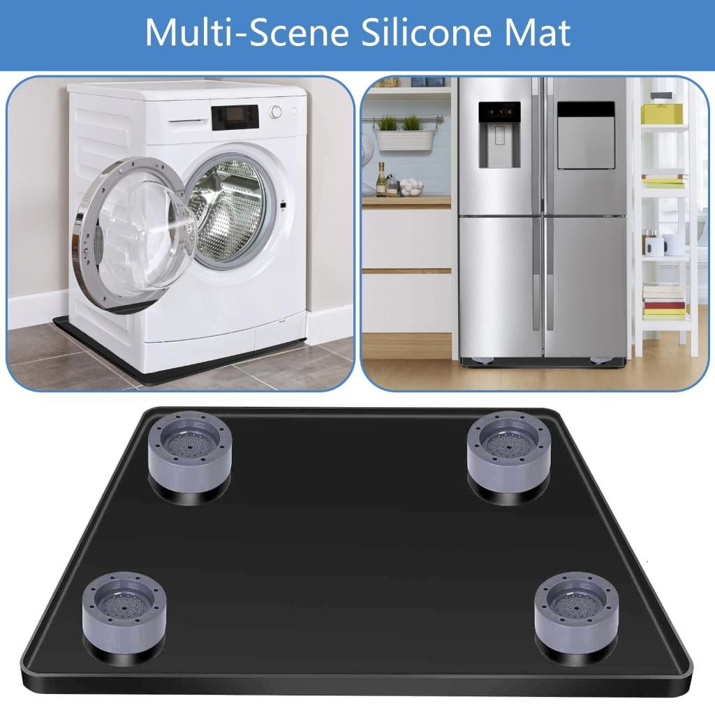 Multipurpose Appliance Floor Cover Nonslip Silicone Base Suitable for Refrigerator Washing Machine Leak Containment