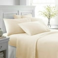 thumbnail image 2 of iEnjoy Home 6-PC Luxury Ultra Soft Full Bed Sheet Set in Ivory, 2 of 3