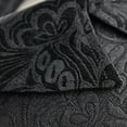 thumbnail image 3 of Dress for Women Plus Size Mens Jacquard Swallowtail Double Vest Top Black, L, 3 of 5