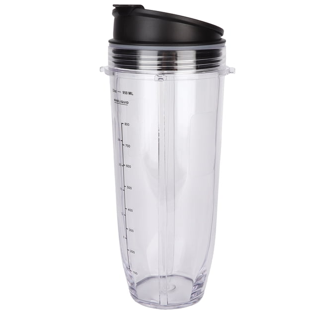 Kozecal 32Oz Replacement Cup With Lid Compatible For Nutri Blender Juicer Accessories,Blender Accessories,32Oz Replacement Cup