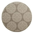 thumbnail image 2 of HomePop Storage Ottoman - Brown Medallion, 2 of 2