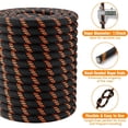 Double Braided Arborist Rigging Rope - 1/2 in X 150 ft 48 Strands ...