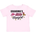 thumbnail image 3 of Inktastic Grandmas Little Cowgirl with Cowgirl Hat and Boots Girls Toddler T-Shirt, 3 of 5