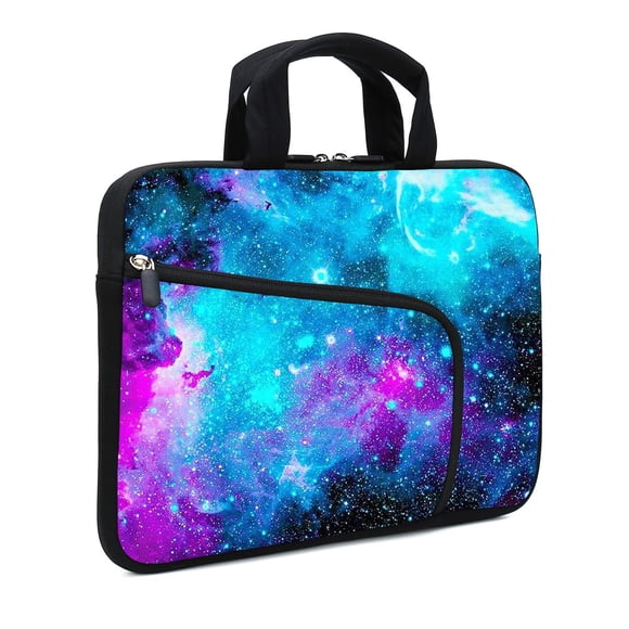 Funda para Laptop XMBFZ 39x28x5cm Neopreno con Asa Azul