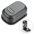 thumbnail image 4 of 4 Digit Zinc Alloy Wall Mounted for Outside Spare case Waterproof Key Storage Box Hide Keys Box Keys Holder, 4 of 8