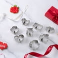 thumbnail image 4 of Cook with Color 8 Piece Stainless Steel Cookie Cutter Set for Baking or Crafts, Mailbox, 4 of 4