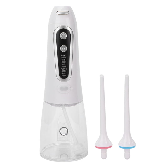 Irrigador bucal dental, limpiador de dientes eléctrico Irrigador bucal eléctrico IPX8 Limpiador dental de agua Valor excepcional