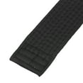 thumbnail image 4 of Uxcell Polyester Taekwondo Colored Ranking Belt For Practitioners Black 1.57"x7.8', 4 of 5