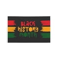 thumbnail image 1 of US Bla History Month Garden Flag Cause port Dective Banner Yard, 1 of 8