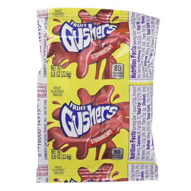 (Price/Case)Fruit Gushers 1600014915 Fruit Gushers(Tm) Strawberry