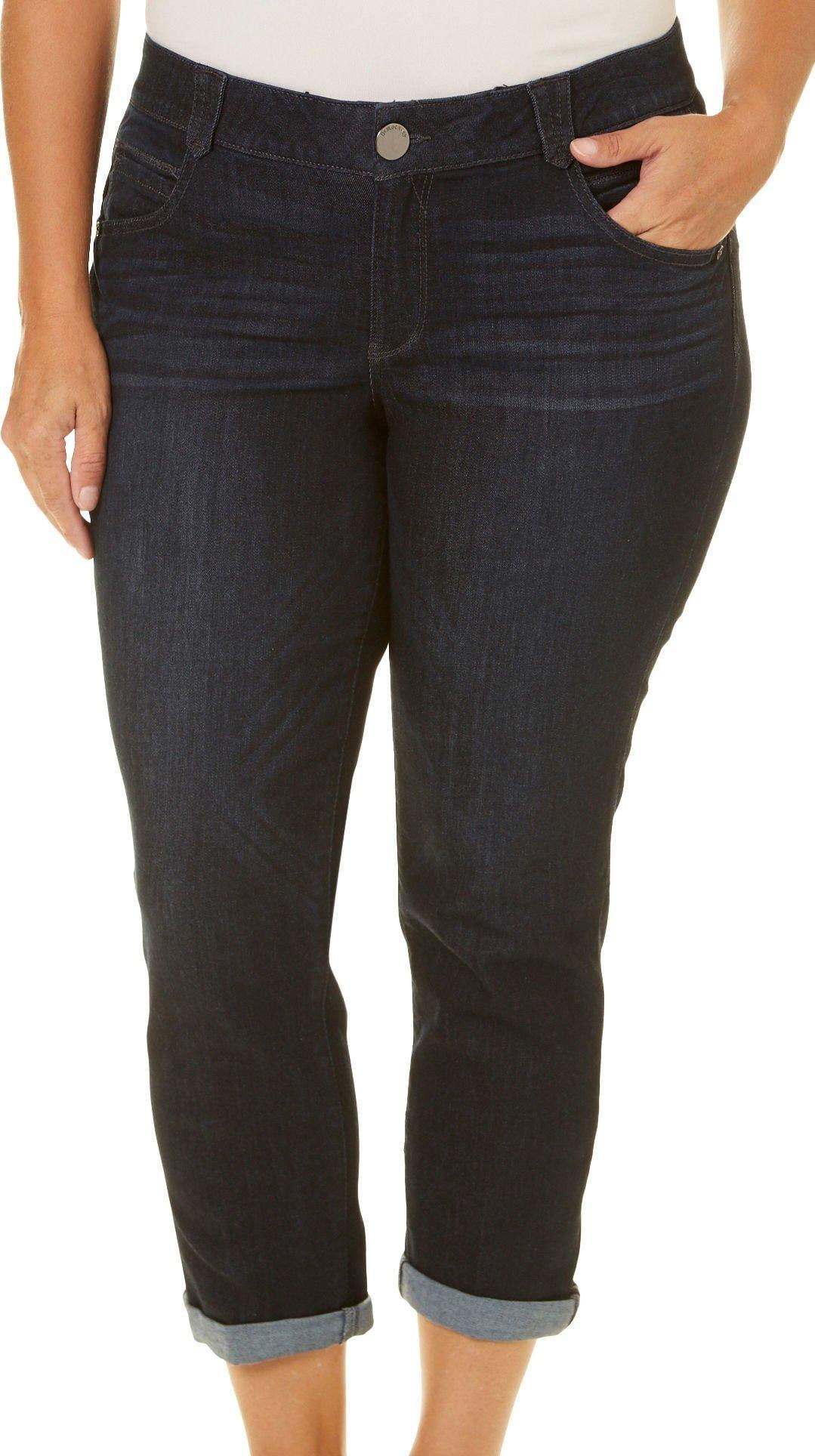 democracy cropped jeans