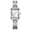 Silver, variant on Watches for Women Rectangular Ladies Quartz Watch Elegant Dainty Stainless Steel Womens Small Watch