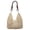 Off-white, variant on Women's Beaded Straw Woven Beach Bag, Bohemian Handmade Crochet Shoulder Tote Purse for Vacation