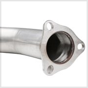DNA Motoring For 92-95 Honda Civic Hatchback 3DR EG Performance Catback Exhaust 4.5 Titanium Style Muffler Tip