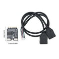 thumbnail image 5 of Sinyiin M.2 A+E Key to Double USB 2.0 Converter Cable Notebook External Separate, 5 of 6