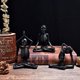 thumbnail image 5 of Estatuilla de calavera de Yoga para Halloween, decoración plana para dormitorio, estudio de Yoga, sala de estar, 5 of 5