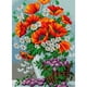 thumbnail image 1 of Punto de cruz completo 11CT Hilo de algodón DIY Wdftyju Flor roja Costura estampada, 1 of 9