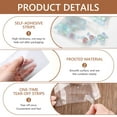 thumbnail image 4 of Tripumer 200 Pcs Self Adhesive Candy Cookie Bags with Dot 4 x 4 inch Resealable Cellophane Bags for Party Favors Gift Giving Pie Candies Cookies, 4 of 6