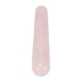 thumbnail image 3 of Varita de masaje con piedra de jade, varita de masaje de cuarzo rosa natural, herramienta de masaje raspador Gua Sha, 3 of 14