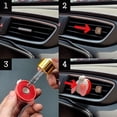 thumbnail image 4 of 3 car or indoor duck (red) air fresheners, fashionable fun 3D printed plastic (eco-friendly), magnet and clip - solution not included, 4 of 5