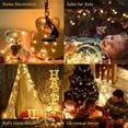 thumbnail image 5 of 33ft 100 LED String Lights Indoor Outdoor, Clear Wire Warm White Christmas Lights with 8 Modes, Connectable Plug in Fairy String Lights for Xmas Tree ,Home Bedroom Wedding Party Decoration, 5 of 7