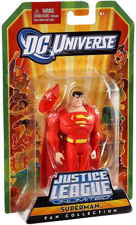 Set of 2 Superman Figures DC Comics Retro OVERSIZED Box 8 Inch Action Figures 