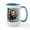 White/Blue Inside, variant on CafePress - Meet The Challenge Large Mug - 15 oz Ceramic Large White Novelty Mug