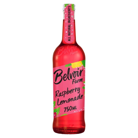 Belvoir Raspberry Lemonade 75Cl (L, Imported from Britain