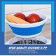 thumbnail image 3 of Collapsible Colander with Handle Space Saving Heavy Duty Kitchen Strainer Foldable Assorted Color Food Grade Silicone Drain Basket for Draining 3Pcs, 3 of 5