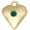 Green, variant on Goldtone Large January - Maroon Crystal Heart She is Clothed in Stength and Dignity Charm Necklace, 20"+3"