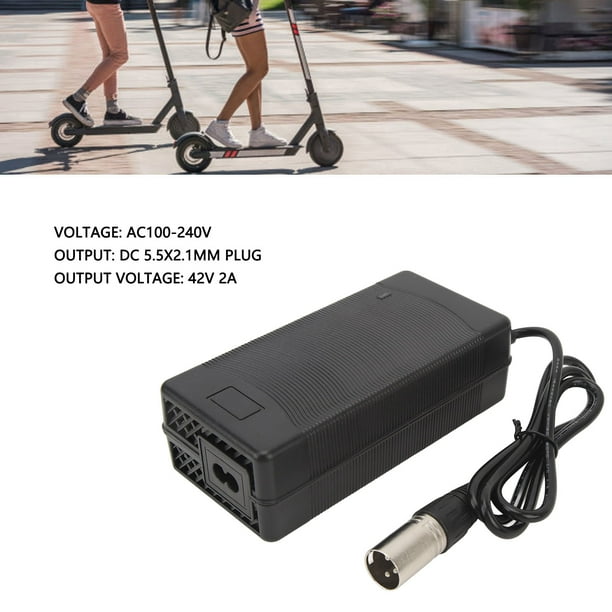 Cargador 4A Para EBike Rockrider E-ST 100 – Fuente De Litio Con Protección Contra Sobrecarga