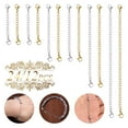 thumbnail image 1 of Stainless Steel Necklace Extender, 12 PCS Jewelry Chain Extenders for Necklaces, 1 of 6