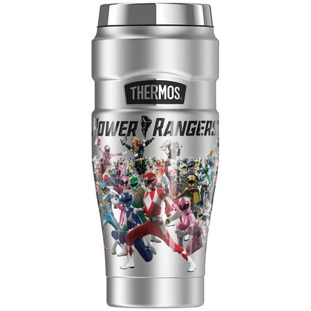 

Power Rangers Ranger Overload THERMOS STAINLESS KING Stainless Steel Travel Tumbler Vacuum insulated & Double Wall 16oz