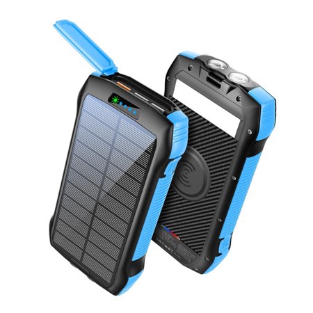 

33500mAh Wireless Solar Charging Bank 20W Wireless Charging Bank