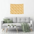 thumbnail image 5 of Hirioo Autumn Fall Yellow Leaves Print Tapestry Lightweight Fabric for Bedroom Aesthetic Home Wall Dorm Décor Living Room Decor 29x37 Inch, 5 of 8