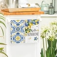 thumbnail image 7 of Sm:)e Hello Sunshine Lemon Hydrangea Summer Kitchen Dish Towels 18x26 Inch Set of 4, 7 of 7