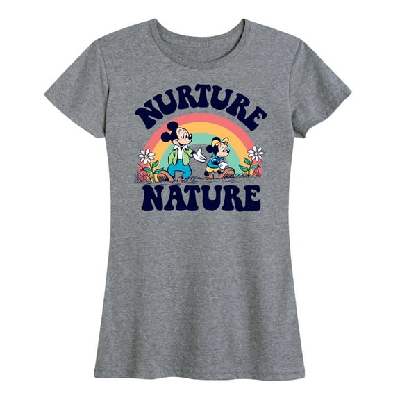 Disney - Mickey and Friends - Nurture Nature - Earth Day - Women's Short Sleeve Graphic Tee