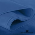 thumbnail image 5 of Luxury Satin Pillowcase for Hair and Skin Standard Satin Pillowcase with Zipper, Marine Blue (2 per Pack) - Blissford, 5 of 5