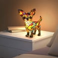 thumbnail image 5 of Lamp Stained Retro Dogs Stained Resin Tabletop Night Light 3D Cute Pet Led Table Light For Pet Lovers Night Lights Home Decor, 5 of 6
