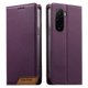 thumbnail image 1 of Funda Tipo Cartera de Cuero Sintético para XIAOMI POCO M7 Bloqueo RFID, con Ranuras para Tarjetas y Bolsillo para Efectivo, Cierre Magnético Fuerte Morado, 1 of 4