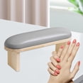 thumbnail image 3 of Xuanheng Nail Arm Rest Pillow Practical Built-In Sponge for Manicure Manicurist Home High High Gray, 3 of 8