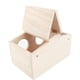 thumbnail image 4 of Nidos Para Pájaros, Caja Nido Para Pájaros, Puerta De Dos Orificios, Resistente Y Duradera, Duradera Para Pájaros Y Loros, 4 of 7