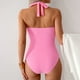 thumbnail image 3 of WILLBEST Traje de Baño Mujer control Abdomen Traje de Baño Sexy con Cuello En V Profundo para Mujer, 3 of 4