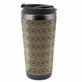 thumbnail image 1 of Mandala Travel Mug, Mystical Chinese Design, Steel Thermal Cup, 16 oz, by Ambesonne, 1 of 2