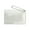 White, variant on Transparent Women PVC Clear Jelly Bag Mini Money Wallet